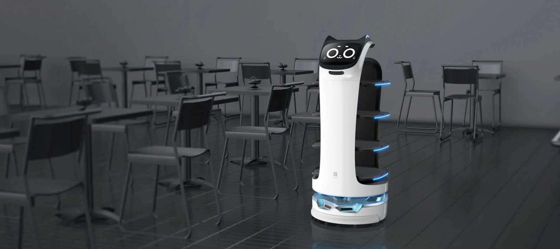 BellaBot - der intelligente Service-Roboter - bei ELB-Gastro