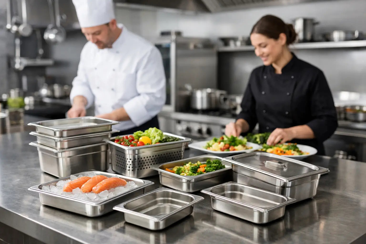 Beste GN Behälter für die Gastronomie wählen