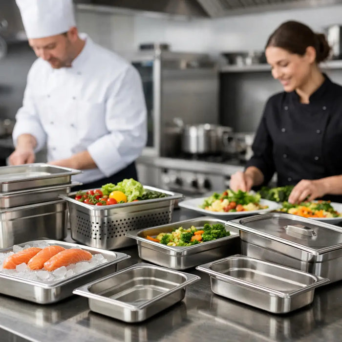 Beste GN Behälter für die Gastronomie wählen