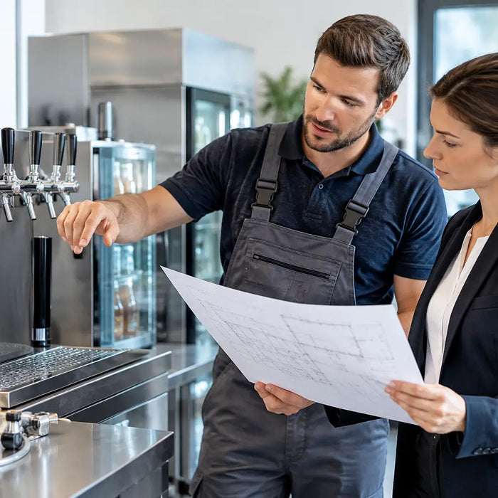 Getränketechnik im Gewerbe richtig planen