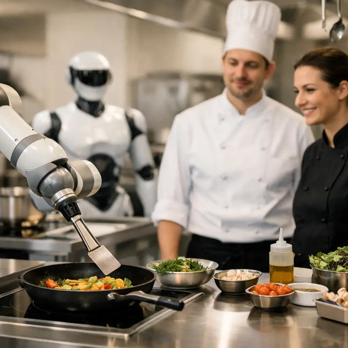 Trends bei Küchenrobotik in der Gastronomie