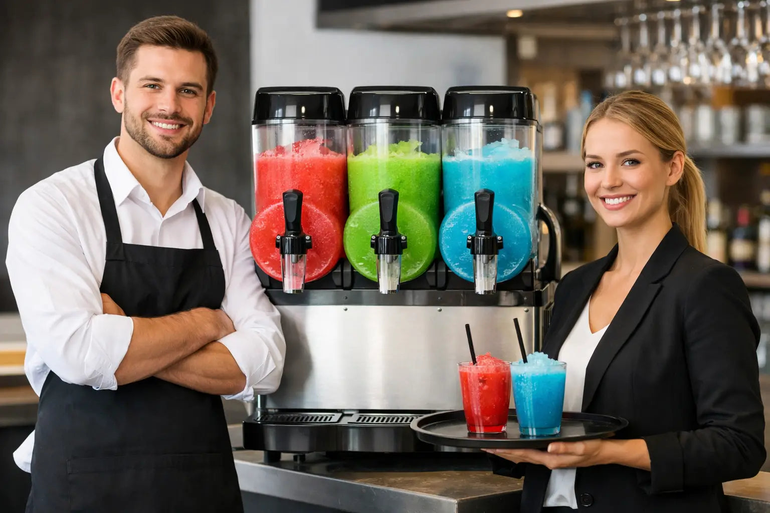 Slush Ice Maschine für die Gastronomie wählen