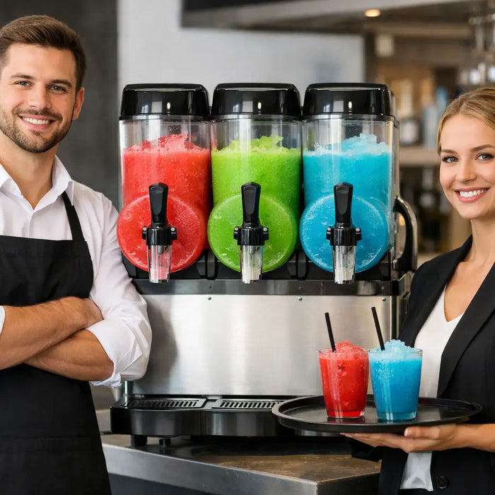 Slush Ice Maschine für die Gastronomie wählen