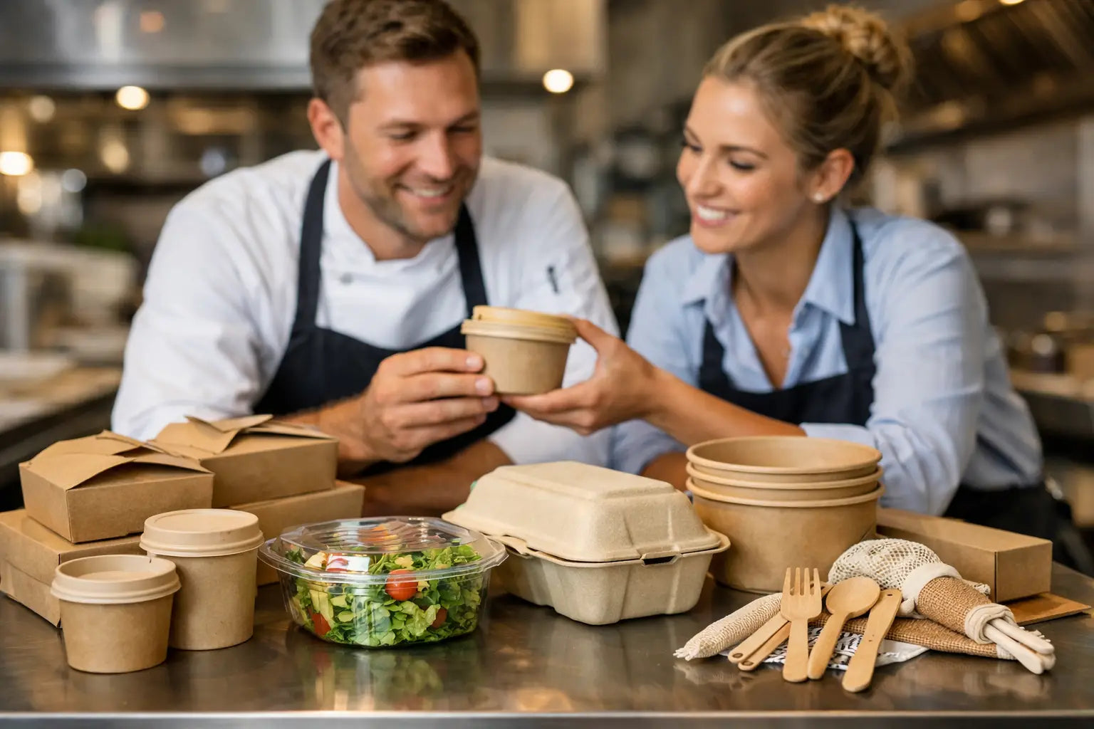 Nachhaltige Verpackungstrends im Foodservice