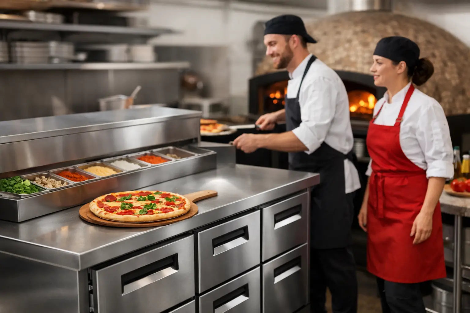 Welcher Tiefkühltisch für Pizzeria passt?