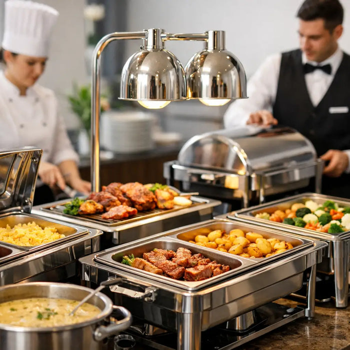 Beste Warmhaltegeräte für Buffetservice wählen