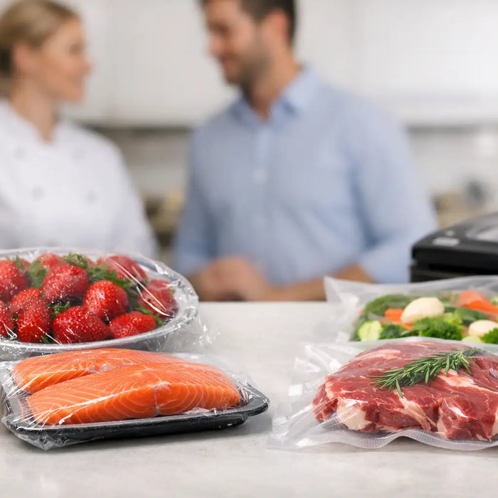 Frischhaltefolie oder Vakuumverpackung?