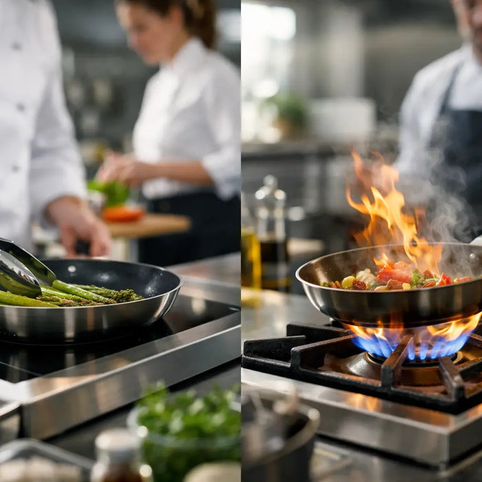 Induktion oder Gas in der Profiküche?