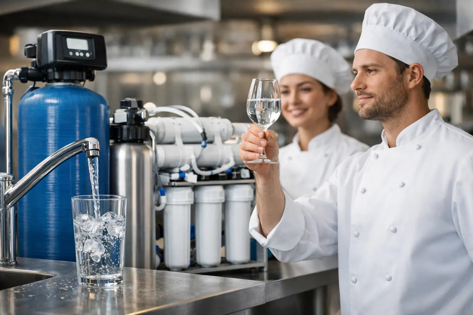 Wasserenthärtung oder Osmose in der Gastronomie