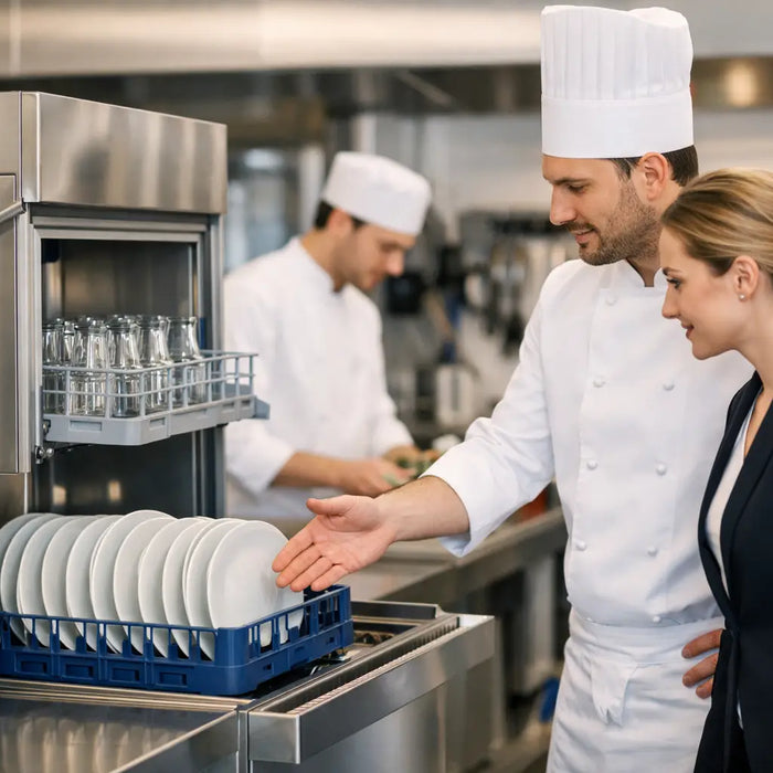 Gewerbliche Spültechnik Gastronomie richtig wählen