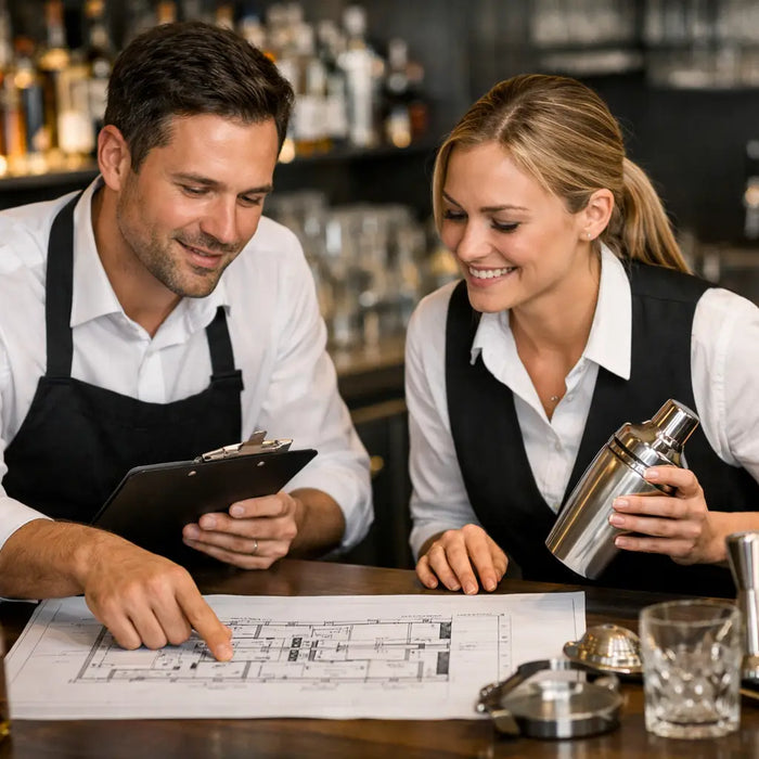 Bar Ausstattung für Profis richtig planen und kaufen
