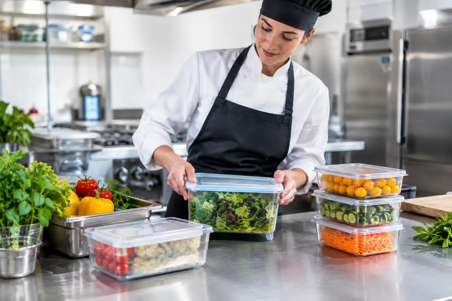 Top Lebensmittelbehälter für die Gastronomie-Küche