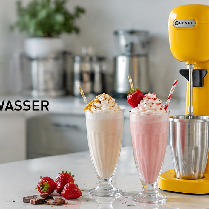 HENDI Milchshake Mixer von Robert Bronwasser – Der Profi-Mixer für perfekte Milkshakes, Frappés und Freddo Cappuccinos