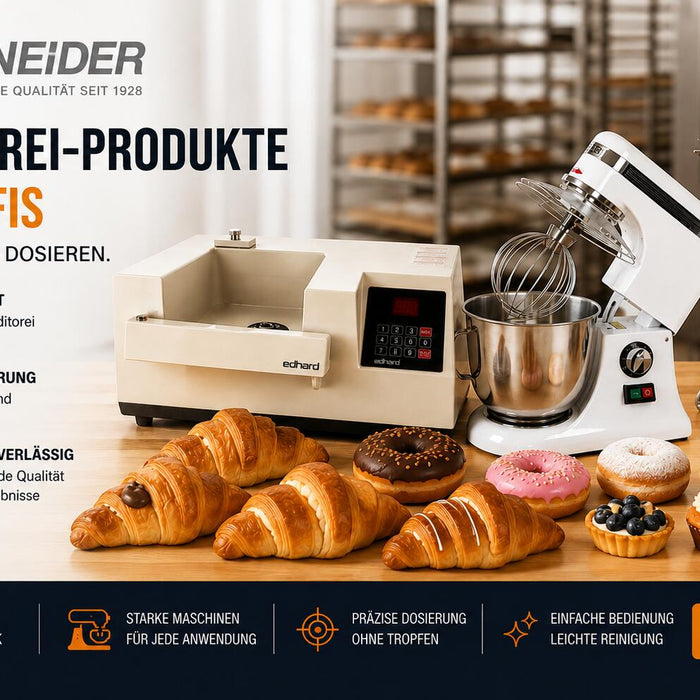 Konditorei-Produkte für Profis: Präzise rühren, füllen und dosieren