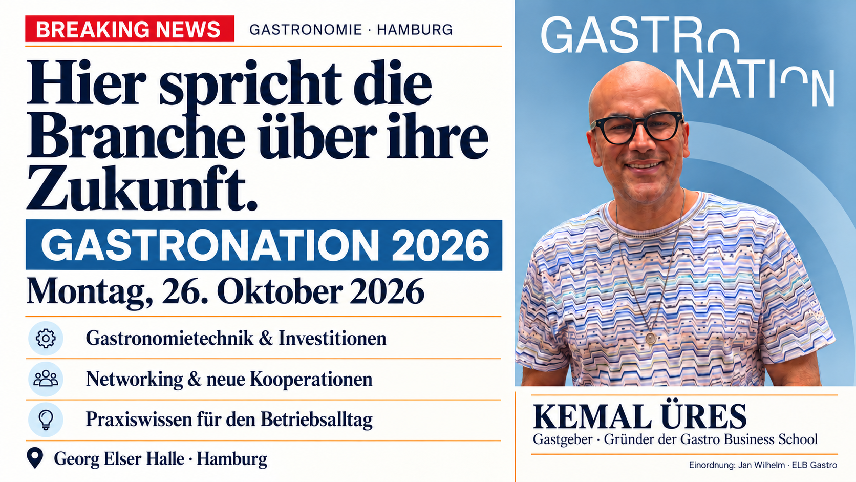 GASTRONATION 2026: Warum die entscheidenden Gespräche manchmal außerhalb des Bundestags stattfinden