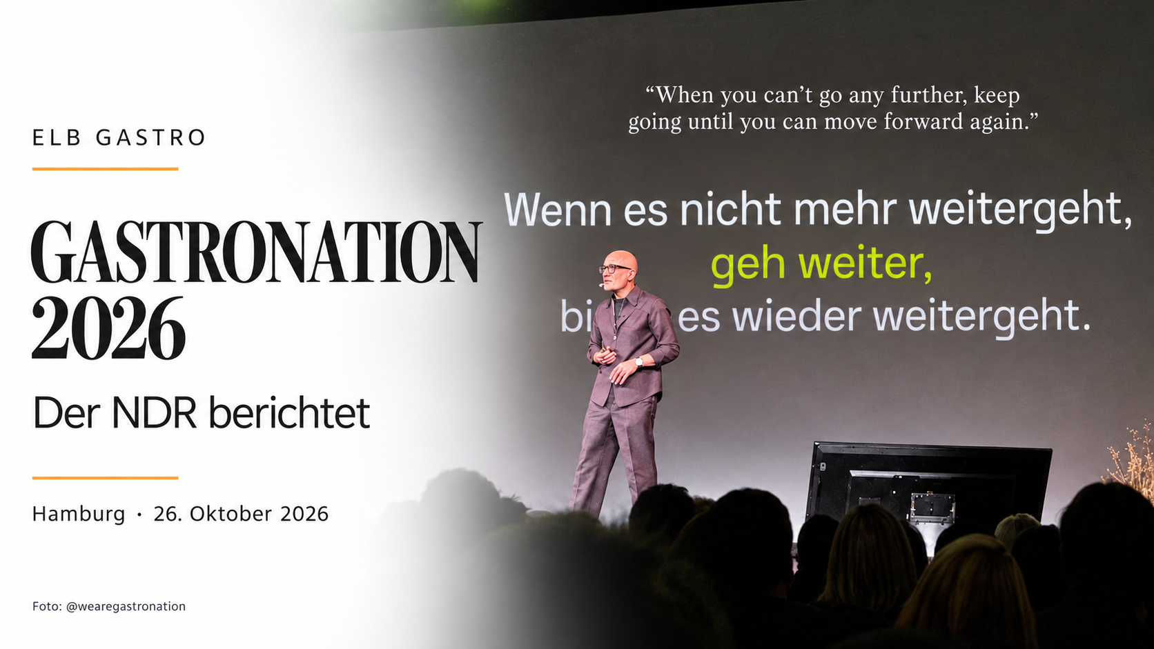 NDR berichtet über GASTRONATION 2026: Video zum Event in Hamburg