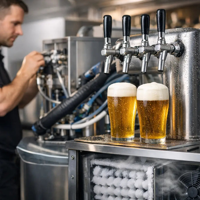 Wie funktioniert Schankanlagenkühlung gewerblich?