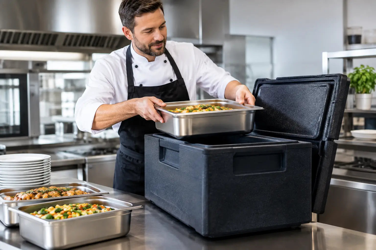 Welche Isolierbox hält Speisen warm im Profi-Einsatz?