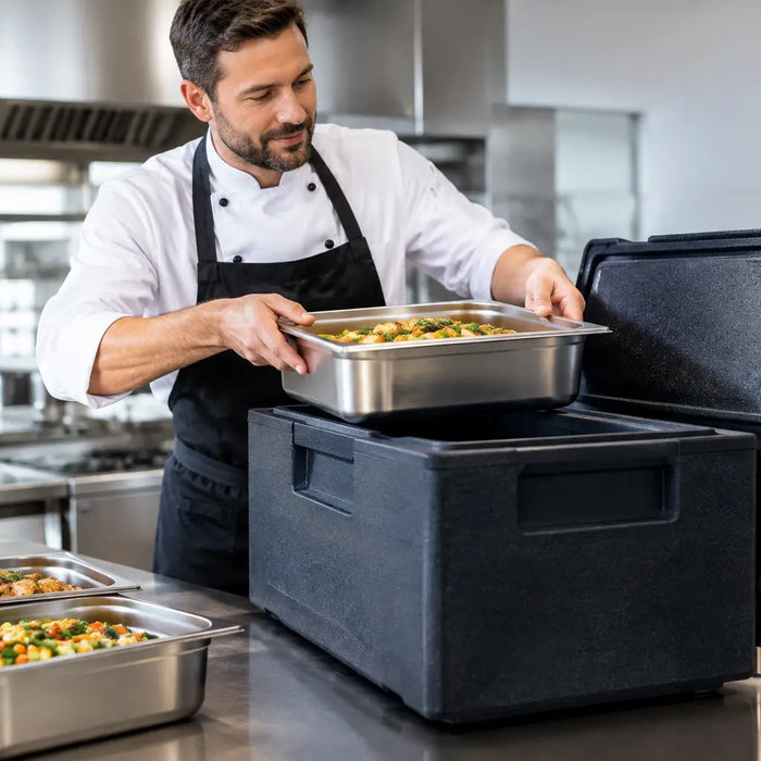 Welche Isolierbox hält Speisen warm im Profi-Einsatz?