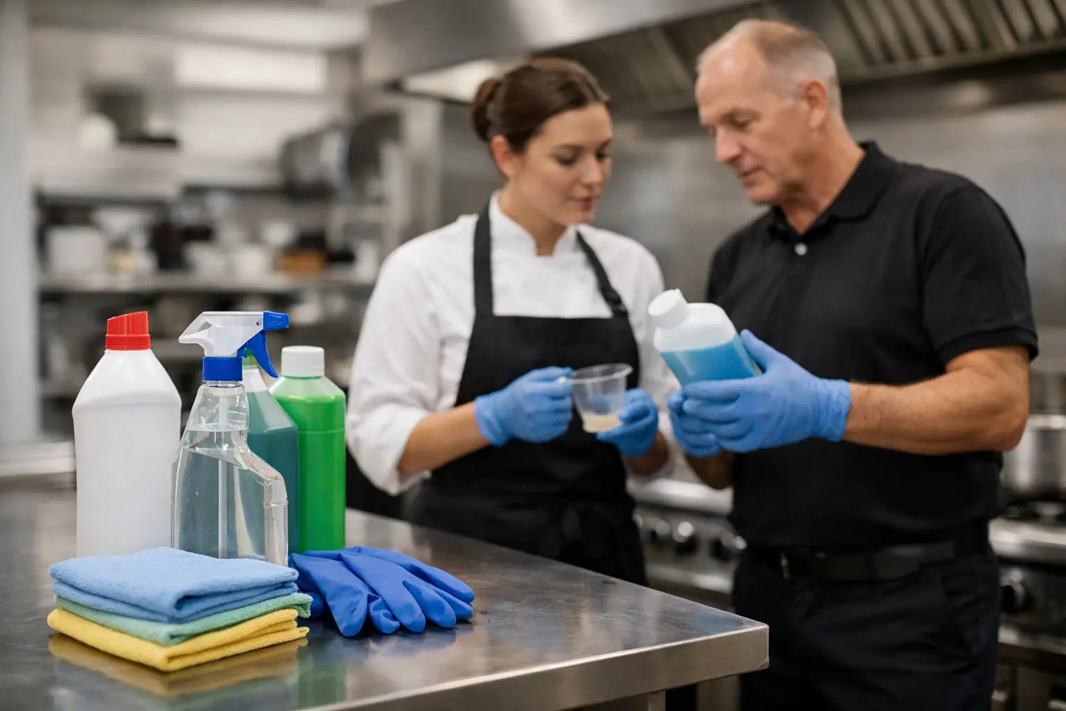 Reinigungschemie für Gastronomie richtig wählen