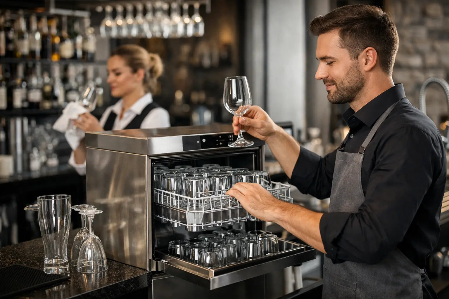 Welcher Gläserspüler für Ihre Bar passt?
