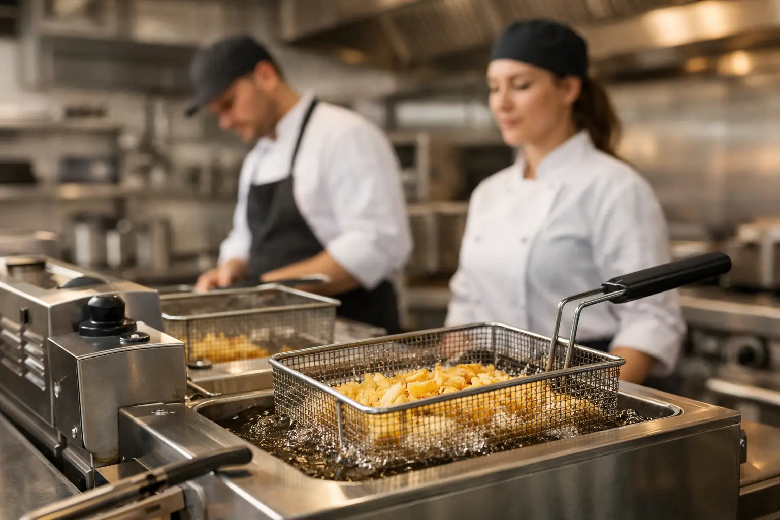 Fritteuse richtig für Dauerbetrieb auslegen