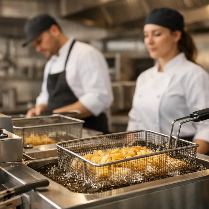 Fritteuse richtig für Dauerbetrieb auslegen