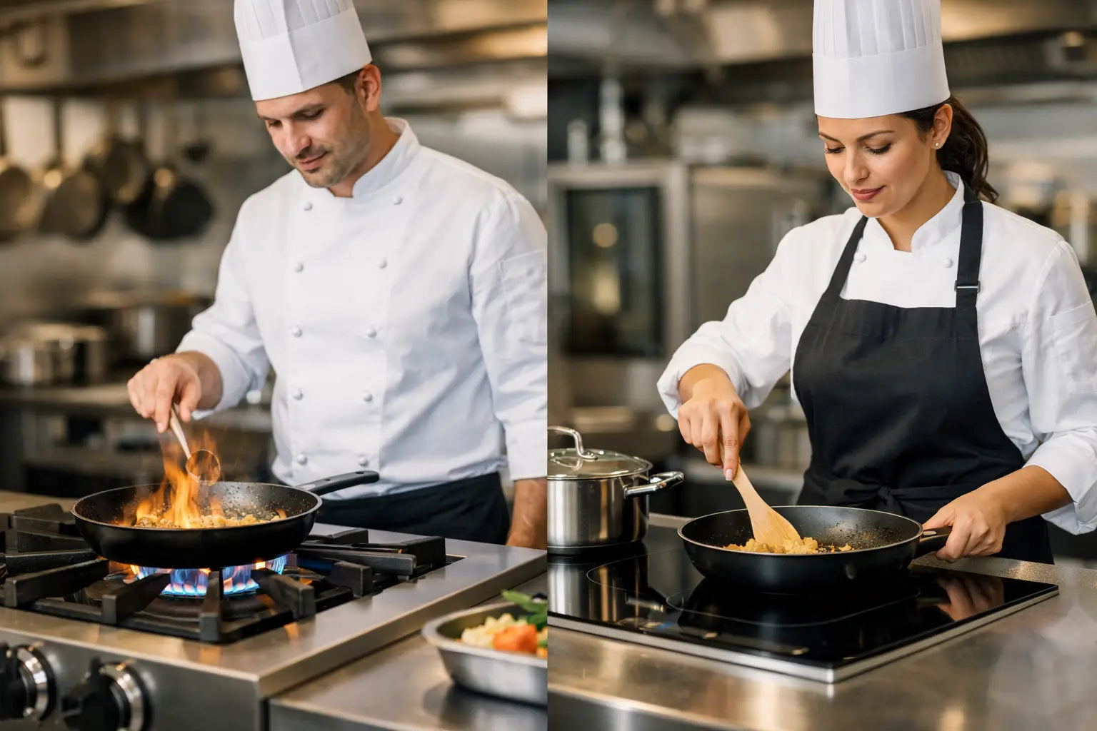 Gasherd oder Induktionsherd in der Gastronomie?