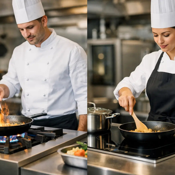 Gasherd oder Induktionsherd in der Gastronomie?