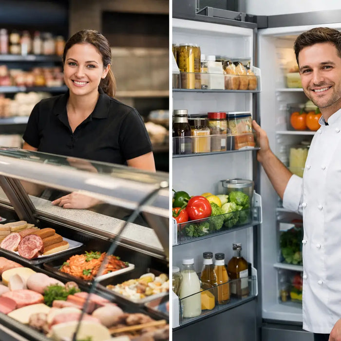 Kühltheke vs Kühlschrank - was passt besser?