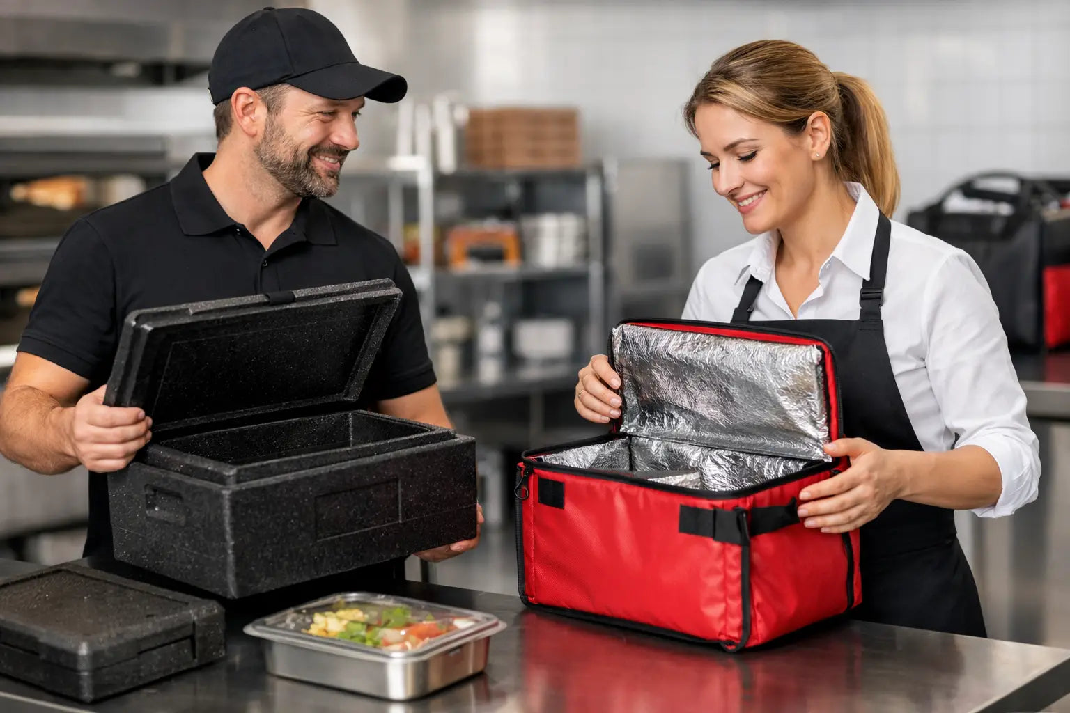 Lieferservice-Thermoboxen gewerblich auswählen