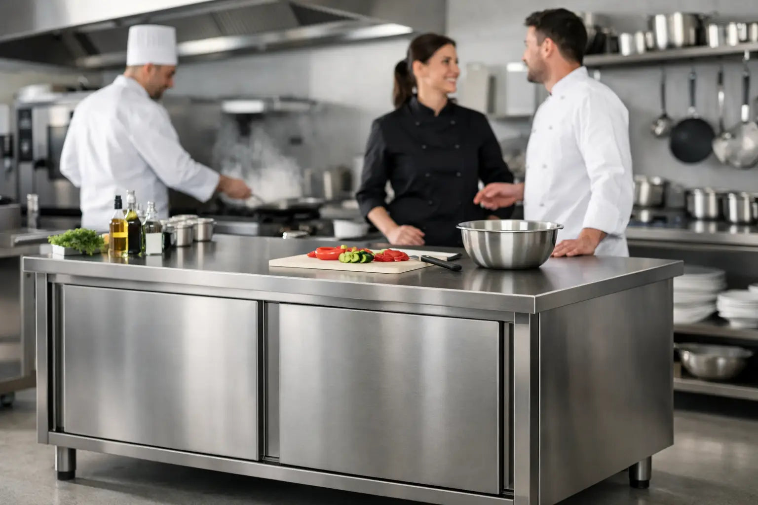 Arbeitsschrank Edelstahl Gastronomie richtig wählen