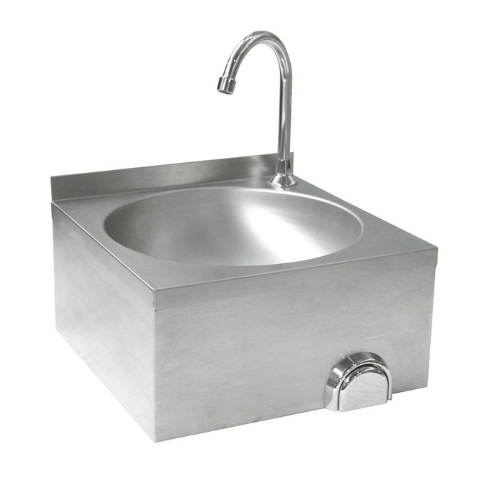 Waschbecken mit Kniebedienung, HENDI, 400x428x(H)406mm