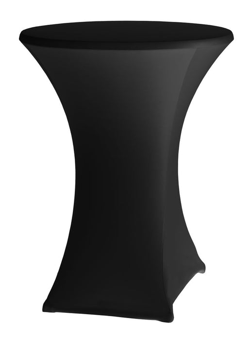 Tischdecke, rund, HENDI, Kitchen Line, 811047, 810958, Schwarz, ⌀850x(H)1150mm