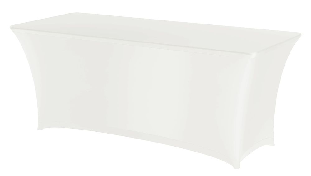 Tischhusse, rechteckig, HENDI, Kitchen Line, 810927, Weiß, 1500x760x(H)730mm
