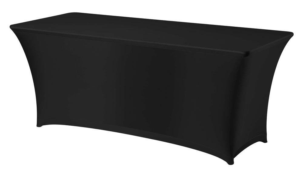 Tischhusse, rechteckig, HENDI, Kitchen Line, 810927, Schwarz, 1500x760x(H)730mm