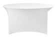 Tischbezug rund, HENDI, Kitchen Line, 817407, Weiß, ⌀1800x(H)760mm