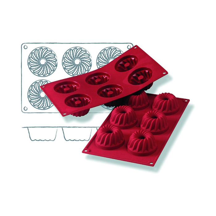 SCHNEIDER SILIKON-BACKFORMEN GUGELHUPF MEDIUM - ELB Gastro