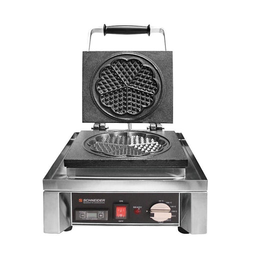 SCHNEIDER WAFFEL-EISEN "5 HERZEN" MIT TIMER - ELB Gastro