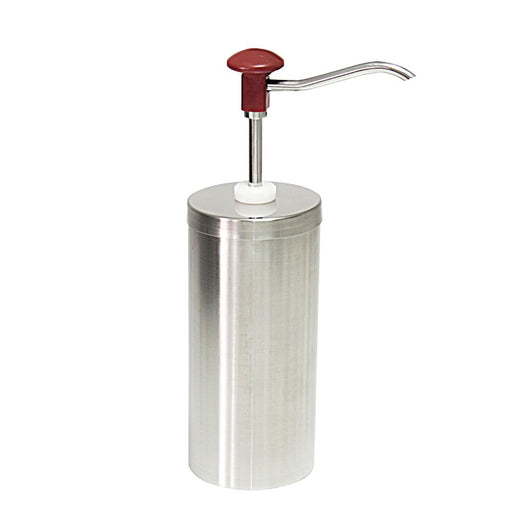 SCHNEIDER DRUCKKNOPF-DOSIERSPENDER - RUND MIT CNS BEHÄLTER 2,25 LITER - ELB Gastro