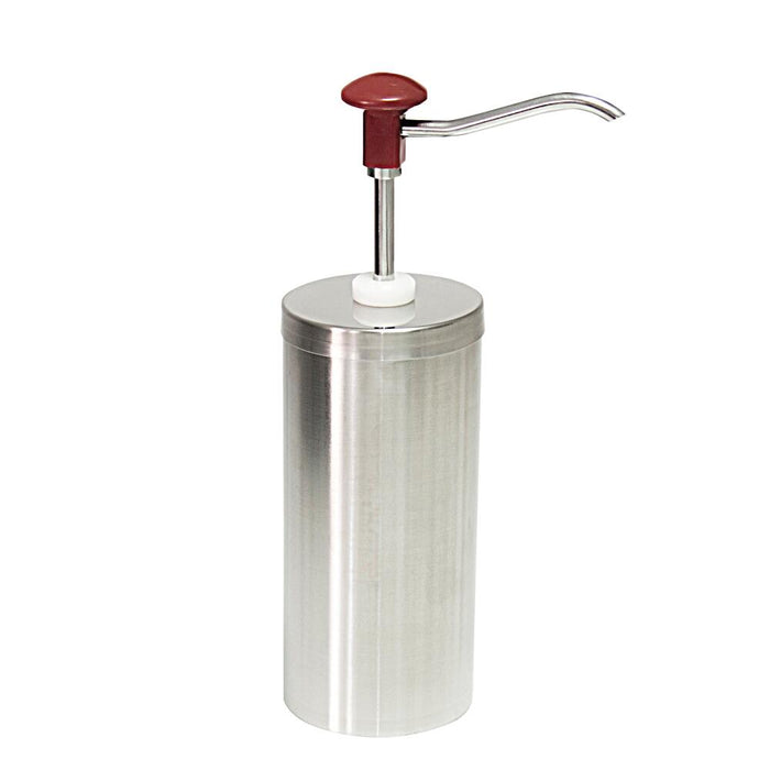 SCHNEIDER DRUCKKNOPF-DOSIERSPENDER - RUND MIT CNS BEHÄLTER 2,25 LITER - ELB Gastro