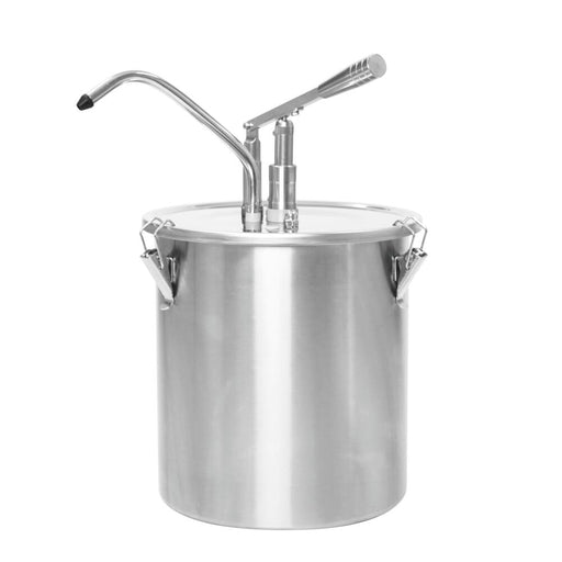 SCHNEIDER HEBELDOSIERSPENDER / SAUCENSPENDER MIT CNS BEHÄLTER - ELB Gastro