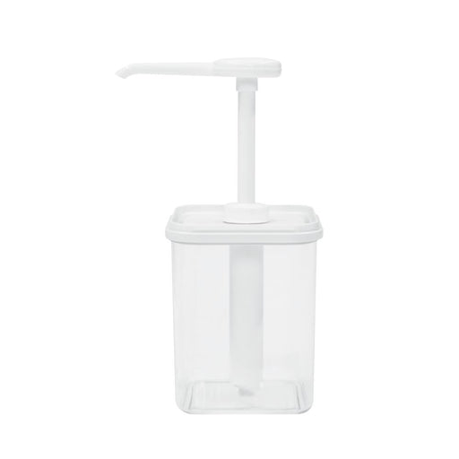 SCHNEIDER DOSIERSPENDER QUADRATISCH PS BEHÄLTER TRANSPARENT - ELB Gastro