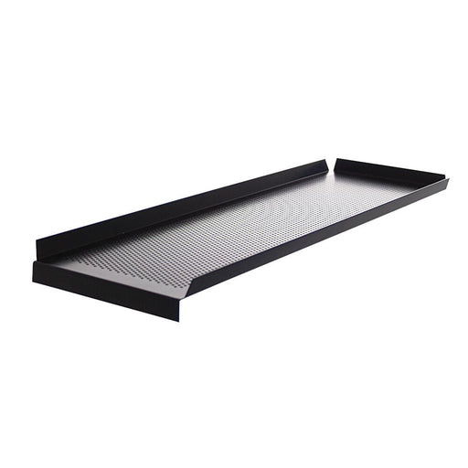 SCHNEIDER THEKENBLECH / SNACK-BLECH - ALU GELOCHT - SCHWARZ PULVERBESCHICHTET - ELB Gastro