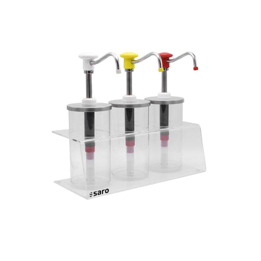 SARO Dosierdispenser 
Modell PLX-R-BK-1650 ml