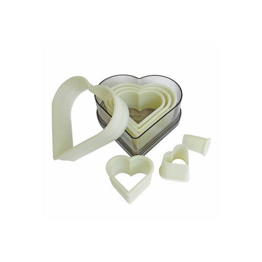 SCHNEIDER AUSSTECHERSATZ 7-TEILIG, NYLON, HERZ, GLATT - ELB Gastro