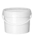 Eimer, HENDI, 11,5L, Weiß, ⌀300x(H)230mm