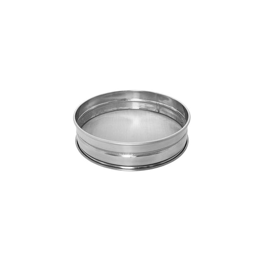 SCHNEIDER RUNDSIEB / MEHL- UND ZUCKERSIEB - EDELSTAHL RING UND MASCHEN 0,45 MM - ELB Gastro