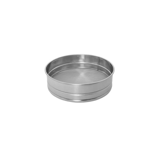 SCHNEIDER RUNDSIEB / MEHL- UND ZUCKERSIEB - EDELSTAHL RING UND MASCHEN 0,60 MM - ELB Gastro