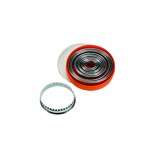 SCHNEIDER AUSSTECHERSATZ (12-TLG.) OVAL, GEZACKT - ELB Gastro